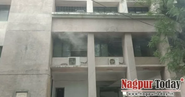 Fire broke out at Administrative Building 2