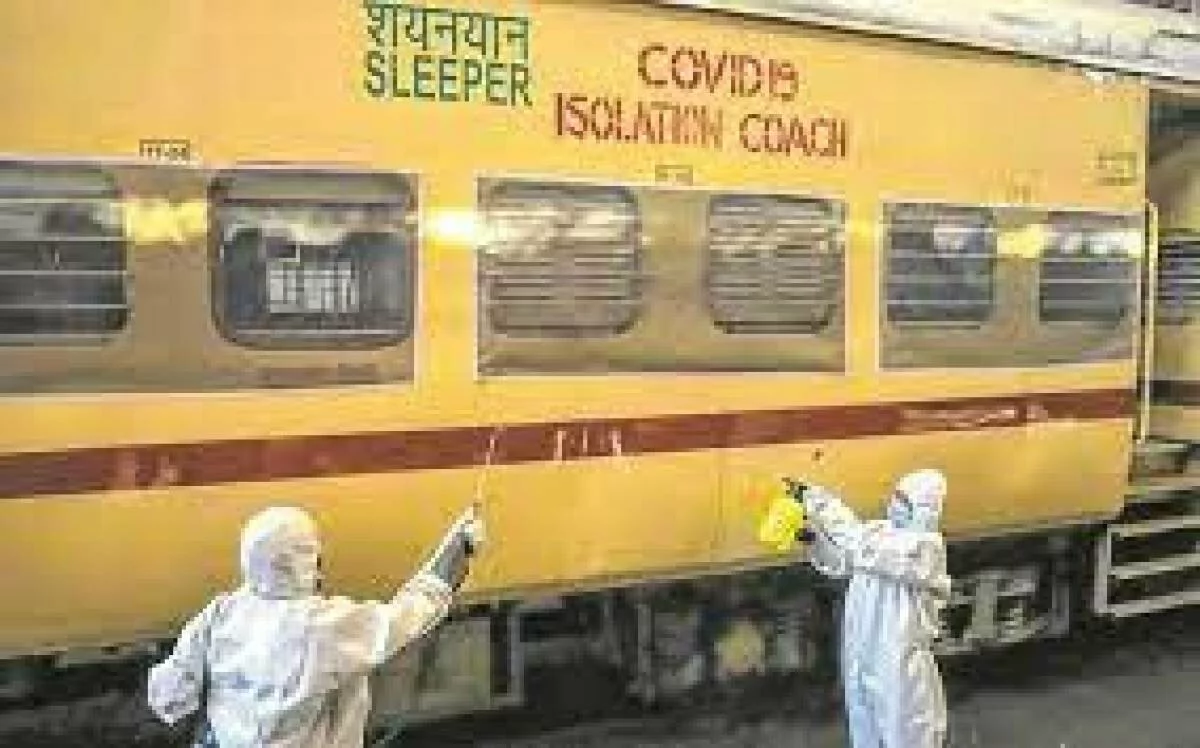 Maharashtra: Palghar gets its first set of railway isolation coaches